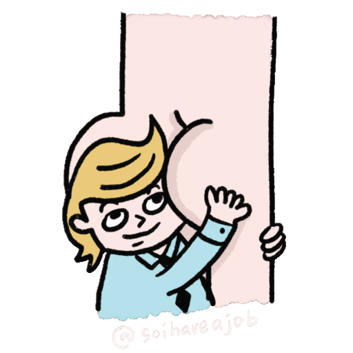 Набор стикеров So, I have a job для WhatsApp 1