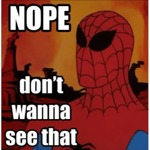 Набор стикеров spiderman memes для WhatsApp 10