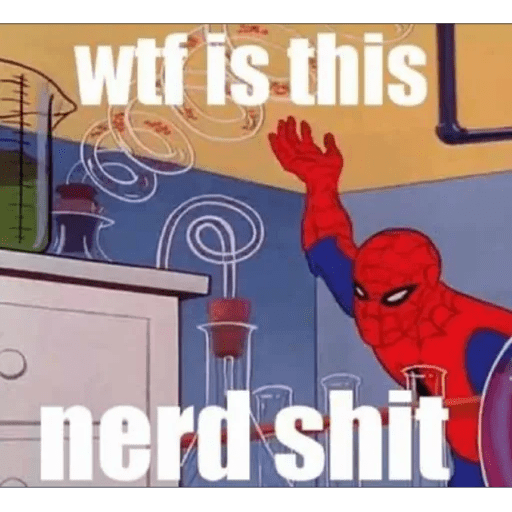 Набор стикеров spiderman memes для WhatsApp 19