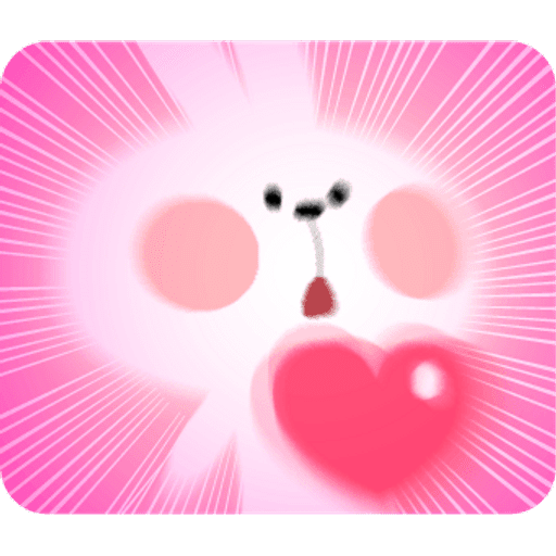 Набор стикеров Spoiled Rabbit LOVE для WhatsApp 1