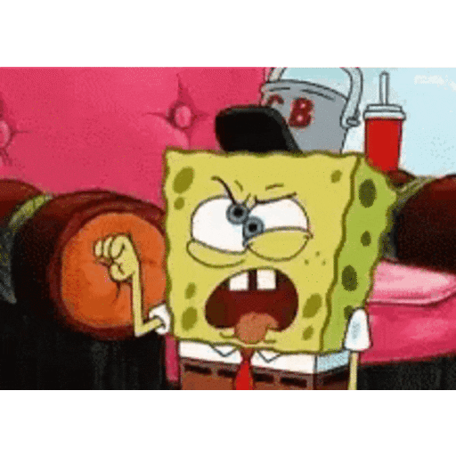 Набор стикеров Spongebob stickerpack V1 для WhatsApp 1