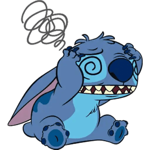 Набор стикеров Stitch для WhatsApp 5