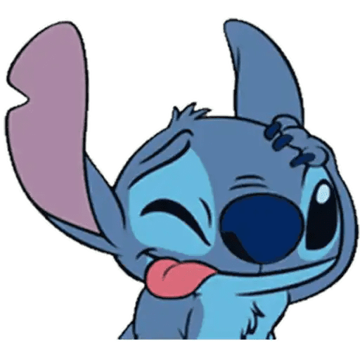 Набор стикеров Stitch для WhatsApp 6