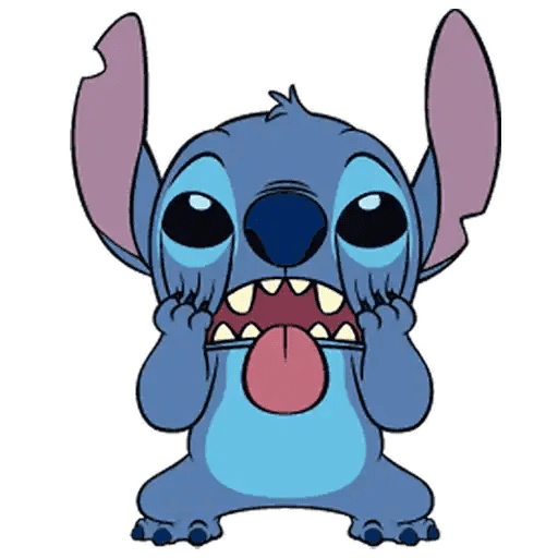 Набор стикеров Stitch для WhatsApp 8