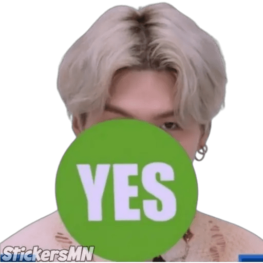 Набор стикеров Suga - BTS 🧑🏻🎤 для WhatsApp 21