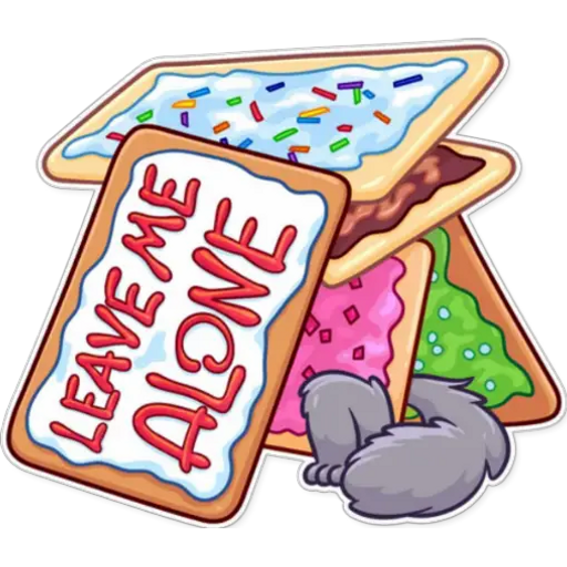 Набор стикеров Tart cat для WhatsApp 1