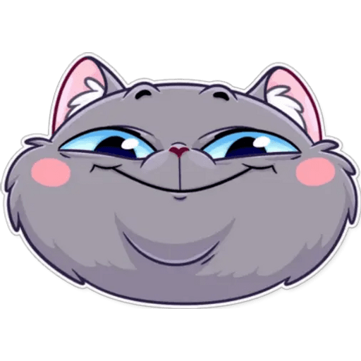Набор стикеров Tart cat для WhatsApp 10