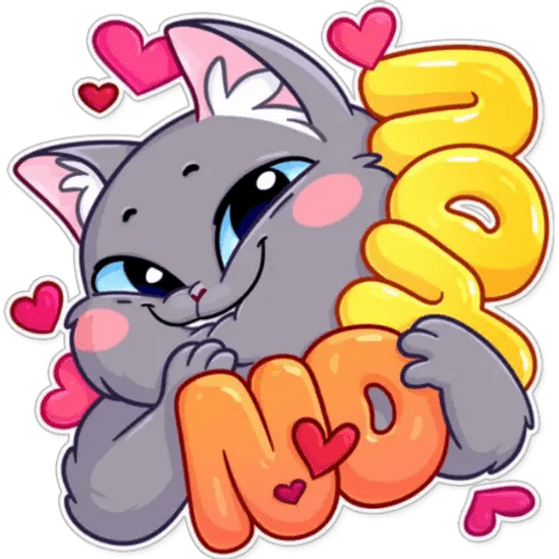 Набор стикеров Tart cat для WhatsApp 25