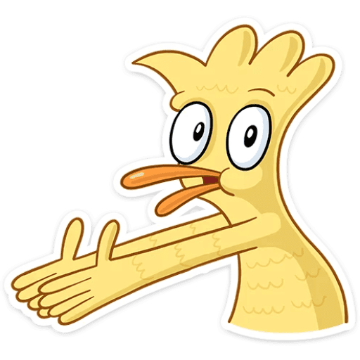 Набор стикеров The Duck memes для WhatsApp 14