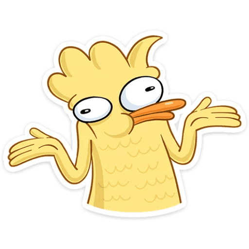Набор стикеров The Duck memes для WhatsApp 20