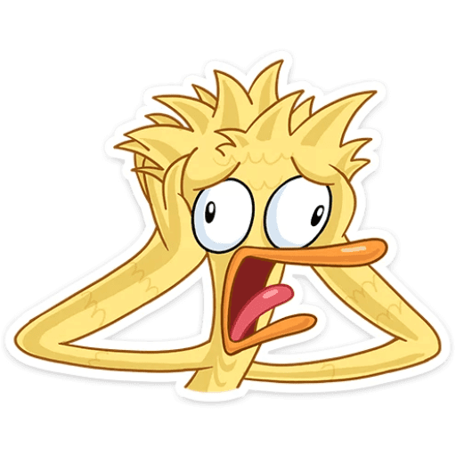 Набор стикеров The Duck memes для WhatsApp 28