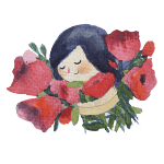 Набор стикеров Весна в сердце для Viber - фото 1