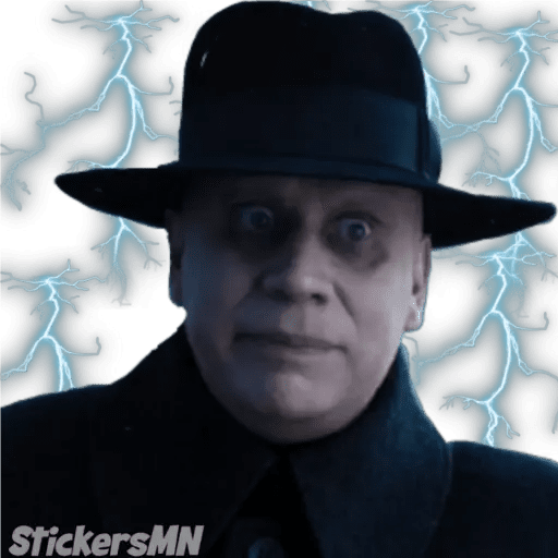 Набор стикеров Wednesday Netflix ☔ для WhatsApp 8