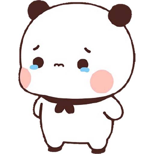 Набор стикеров 01 Panda Bear для WhatsApp 11