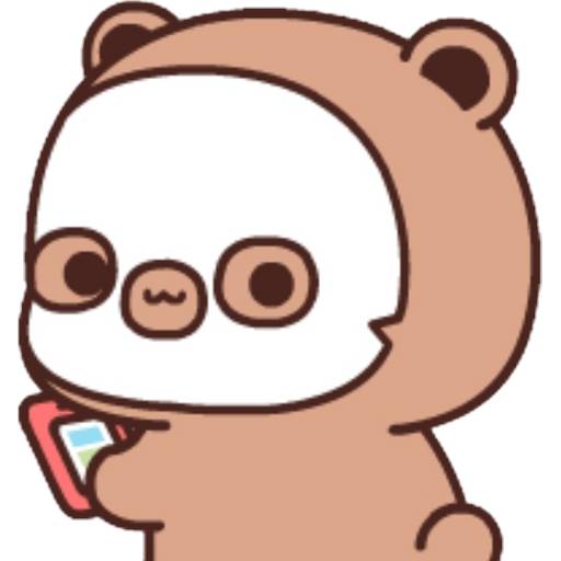 Набор стикеров 01 Panda Bear для WhatsApp 18