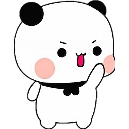 Набор стикеров 01 Panda Bear для WhatsApp 2