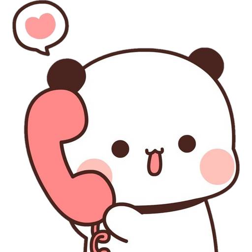 Набор стикеров 01 Panda Bear для WhatsApp 25