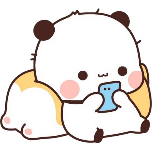 Набор стикеров 01 Panda Bear для WhatsApp 27