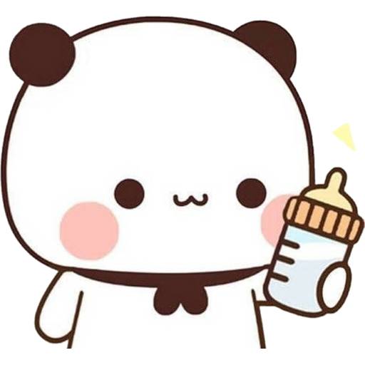 Набор стикеров 01 Panda Bear для WhatsApp 29