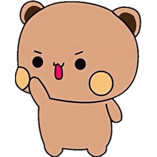 Набор стикеров 01 Panda Bear для WhatsApp 3