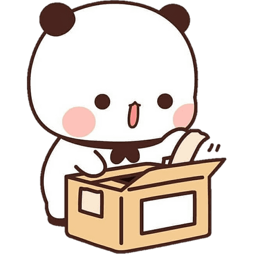 Набор стикеров 02 Panda Bear для WhatsApp 21