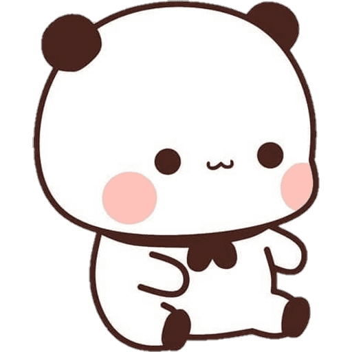 Набор стикеров 02 Panda Bear для WhatsApp 22