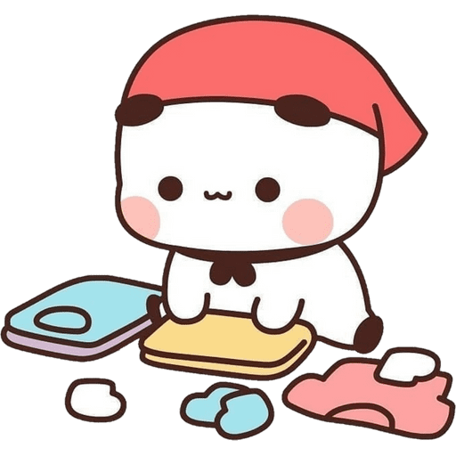 Набор стикеров 02 Panda Bear для WhatsApp 26