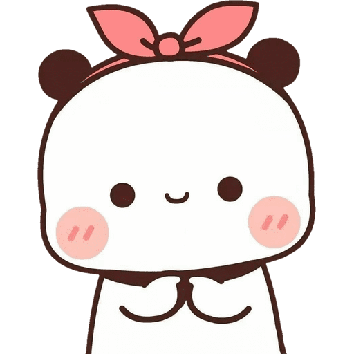 Набор стикеров 02 Panda Bear для WhatsApp 3