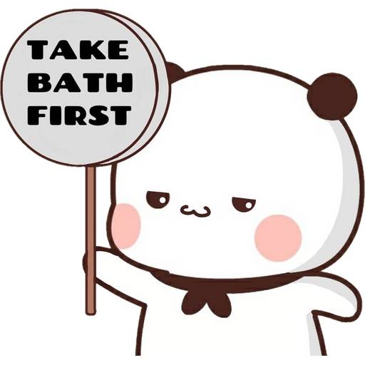 Набор стикеров 03 Panda Bear для WhatsApp 24