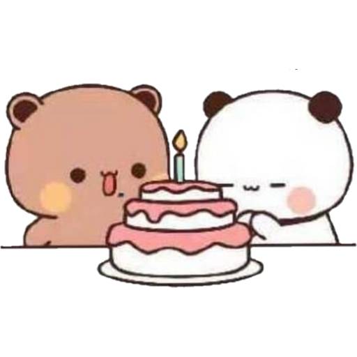 Набор стикеров 05 Panda Bear для WhatsApp 10