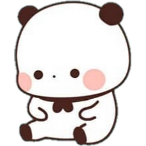 Набор стикеров 05 Panda Bear для WhatsApp 13