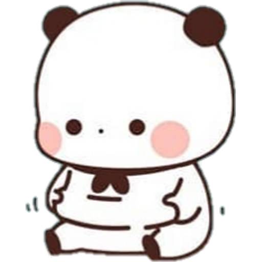Набор стикеров 05 Panda Bear для WhatsApp 14
