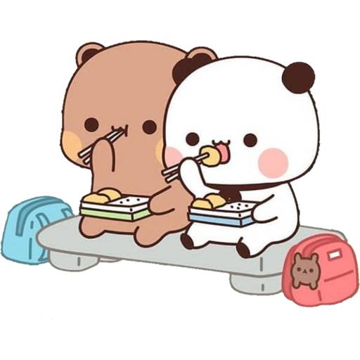 Набор стикеров 05 Panda Bear для WhatsApp 7