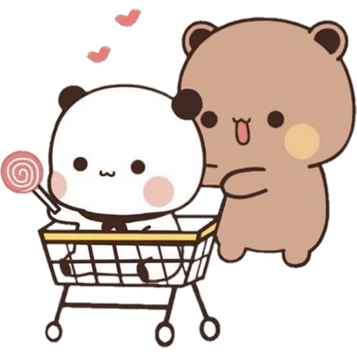 Набор стикеров 06 Panda Bear для WhatsApp 3