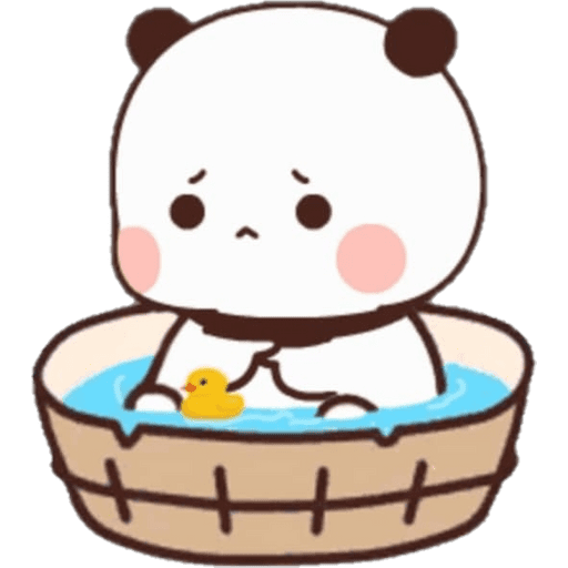 Набор стикеров 06 Panda Bear для WhatsApp 30