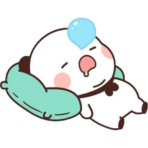 Набор стикеров 07 Panda Bear для WhatsApp 23