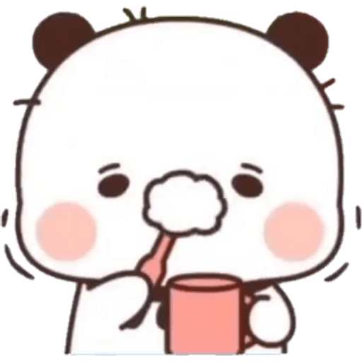 Набор стикеров 07 Panda Bear для WhatsApp 29