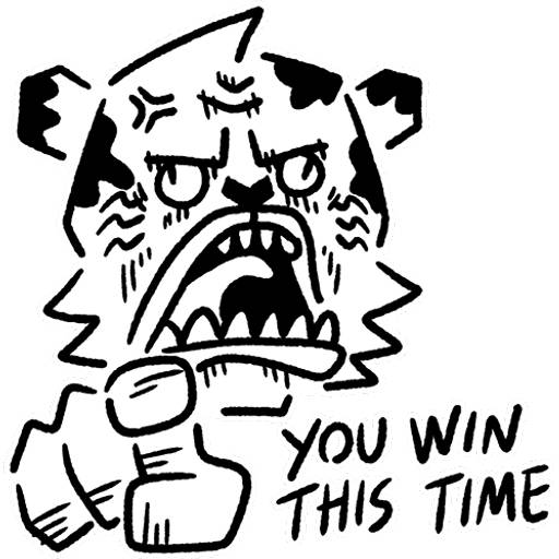 Набор стикеров 99LIVES Rage для WhatsApp 19