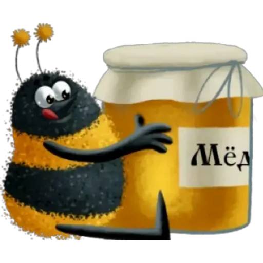 Набор стикеров Abejita🐝Zamboor для WhatsApp 2
