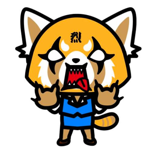 Набор стикеров Aggretsuko для WhatsApp 1