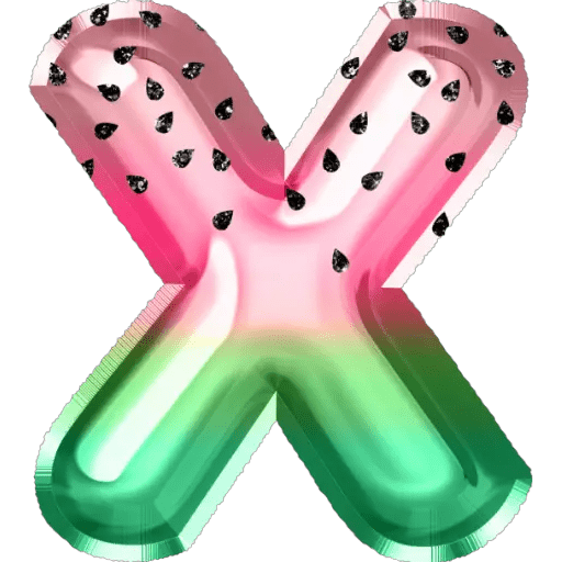 Набор стикеров Alfabeto🍉Sandía для WhatsApp 24