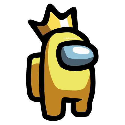 Набор стикеров AMONG US для WhatsApp 1