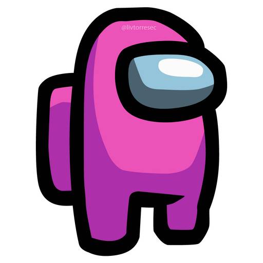 Набор стикеров AMONG US для WhatsApp 10