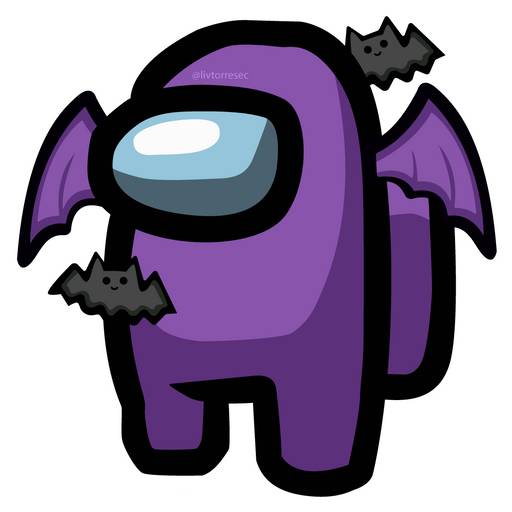 Набор стикеров AMONG US для WhatsApp 15