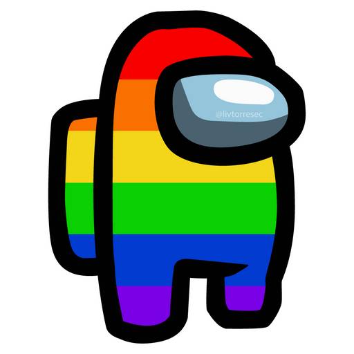 Набор стикеров AMONG US для WhatsApp 16