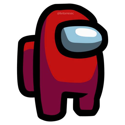 Набор стикеров AMONG US для WhatsApp 20