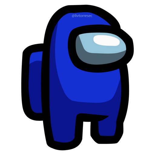 Набор стикеров AMONG US для WhatsApp 21