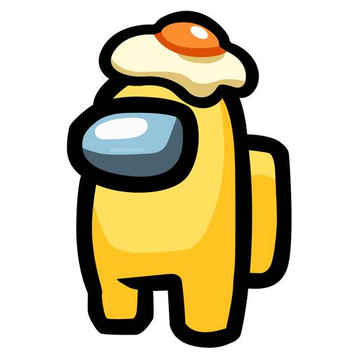 Набор стикеров AMONG US для WhatsApp 24