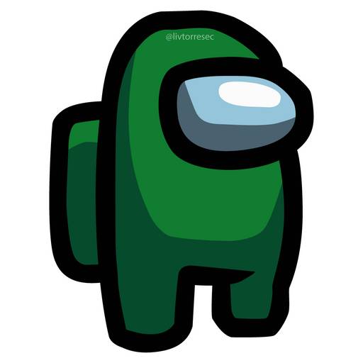 Набор стикеров AMONG US для WhatsApp 26