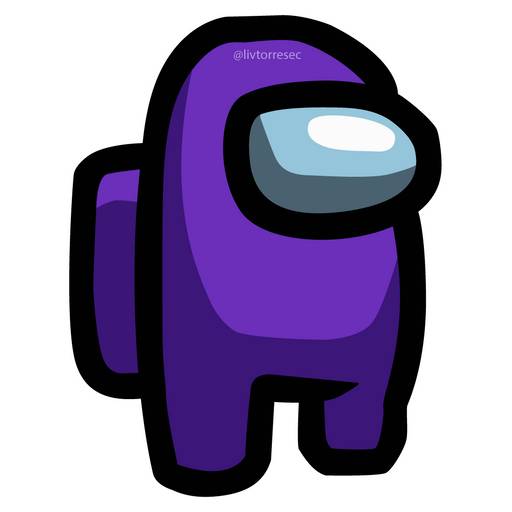 Набор стикеров AMONG US для WhatsApp 3